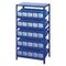 Modul DIN- und Norm Oberteil 1000x542,5x364 mm, unmontiert, blau